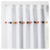 84" POM-POM BLACKOUT VALANCE KIDS