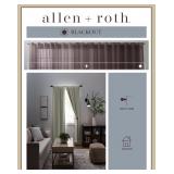 ALLEN + ROTH 84-IN IVORY BLACKOUT INTERLINED BACK