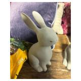 CERAMIC LAWN RABBIT