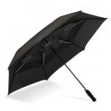 SHEDRAIN VORTEX 62 IN GOLF UMBRELLA - BLACK/CHARCO