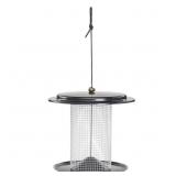 MODERN FARMHOUSE SUNFLOWER SEED BIRD FEEDER IN BLA