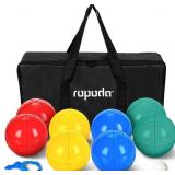 ROPODA 100MM BOCCE BALL SET, PE BOCCE BALL FOR BEG