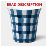 CERAMIC COLORED PLANTER BLUE/GREEN 8" - THRESHOLDï¿½