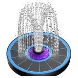 SZMP SOLAR FOUNTAIN 3.5W BIRD BATH FOUNTAINS WITH