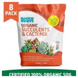 6-QUART ORGANIC SUCCULENT MIX SOIL (8-PACK)
