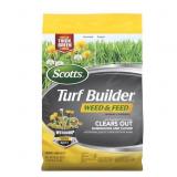 SCOTTS TURF BUILDER WEED & FEED LAWN FERTILIZER FO