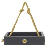 MODERN FARMHOUSE SMALL HANGING PLATFORM BIRD FEEDE