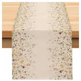 LARPONDER SUMMER COLORFUL FLOWERS TABLE RUNNER, 13
