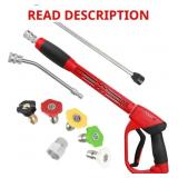 UPGRADED PRESSURE WASHER GUN WITH EXTENSION REPLAC