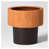 ARCHES INDOOR OUTDOOR PLANTER POT 8.25"X8.125" TER