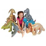 FUN EXPRESS LARGE INFLATABLE DINOSAUR SET OF 6
