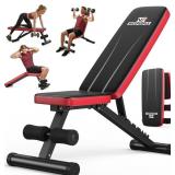 NICEPEOPLE ADJUSTABLE WEIGHT BENCH FOR HOME GYM, 6