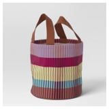 UTILITY GARDENING TOOL TOTE WITH HORIZONTAL BROKEN