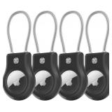 AIR TAG HOLDER,(4 PACK) AIR TAG KEYCHAIN WITH SECU