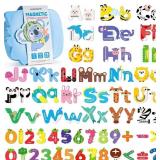JUPITEARTH CUTE ANIMAL MAGNETIC LETTERS, 78 PCS AL