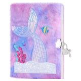 HOMICOZY MERMAID DIARY FOR GIRLS WITH LOCK AND KEY