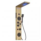 $218 4-JET RAINFALL SHOWER PANEL SYSTEM WITH RAINF