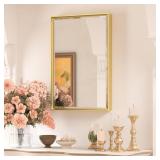 $120 16 IN. W X 24 IN. H RECTANGULAR FRAMED BEVELE
