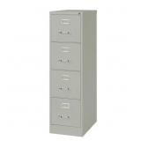 $317 25 IN. D 4-DRAWER LIGHT GRAY METAL LETTER WID