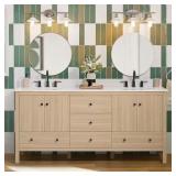 $999 RORY 72 IN. DOUBLE SINK FREESTANDING BATHROOM