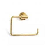 ARRONDI TOWEL RING IN BRUSHED BRONZE/GOLDEN CHAMPA