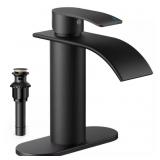 SINGLE-HANDLE 1 OR 3 HOLE WATERFALL BATHROOM FAUCE