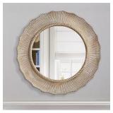 $134 30 IN. W X 30 IN. H ROUND FARMHOUSE FRAMED WA