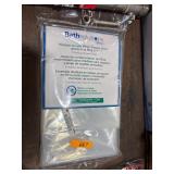 KENNEY 72-IN EVA/PEVA CLEAR SOLID SHOWER LINER