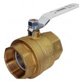 2 IN. FNPT X 2 IN. FNPT LEAD FREE BRASS FULL PORT
