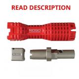 RIDGID EZ CHANGE PLUMBING WRENCH FAUCET INSTALLATI