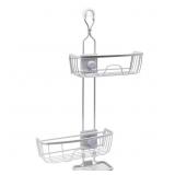 NEVERRUST ALUMINUM 4-WAY ADJUSTABLE SHOWER CADDY I