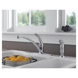 DELTA FOUNDATIONS CHROME 1-HANDLE DECK-MOUNT LOW-A
