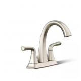 SUNDAE 4 IN. CENTERSET 2-HANDLES BATHROOM FAUCET I