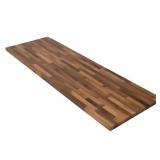 $489 8 FT. L X 25 IN. D UNFINISHED WALNUT SOLID WO