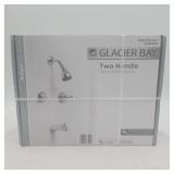 GLACIER BAY ARAGON 2HANDLE 1SPRAY SHOWER FAUCET 1.