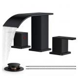 8 IN. WIDESPREAD DOUBLE HANDLE 3-HOLE BATHROOM FAU