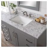 $499 49 IN. W X 22 IN. D STONE EFFECTS CULTURED MA