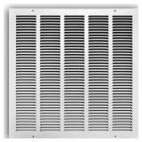 20 IN. X 20 IN. STEEL RETURN AIR GRILLE IN WHITE