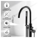 $300 AKDY 46-IN BLACK 2-HANDLE RESIDENTIAL FREESTA