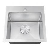 $103 HANDMADE STAINLESS STEEL 18 IN. SINGLE BOWL T