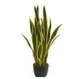 26 IN. INDOOR SANSEVIERIA ARTIFICIAL PLANT