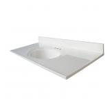 $159 GLACIER BAY 49 IN. W X 22 IN. D CULTURED MARB