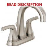 PORTWOOD 4 IN. CENTERSET 2-HANDLE BATHROOM FAUCET