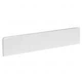 21 IN. W CULTURED MARBLE VANITY SIDESPLASH IN WHIT