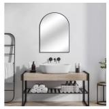 24 IN. W X 30 IN. H ARCHED ALUMINUM FRAMED WALL BA