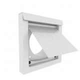 DRYERWALLVENT 4 IN. POWDER COATED STEEL WHITE DRYE