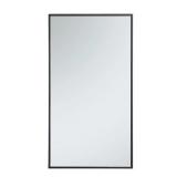 MONET RECTANGULAR MIRROR 36 INCH TALL AND 20 INCH