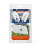1 LOT (4) HUSQVARNA 130/330 PAPER/PLASTIC/PORCELAI