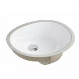 17-1/2 IN. X 14-1/4 IN. OVAL UNDERMOUNT VITREOUS G