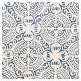 INDIGO MATTE INDIGO PORCELAIN ENCAUSTIC TILE SQUAR